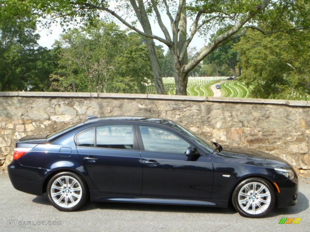 Carbon Black Metallic 2010 BMW 5 Series 535i Sedan Exterior Photo #54171868