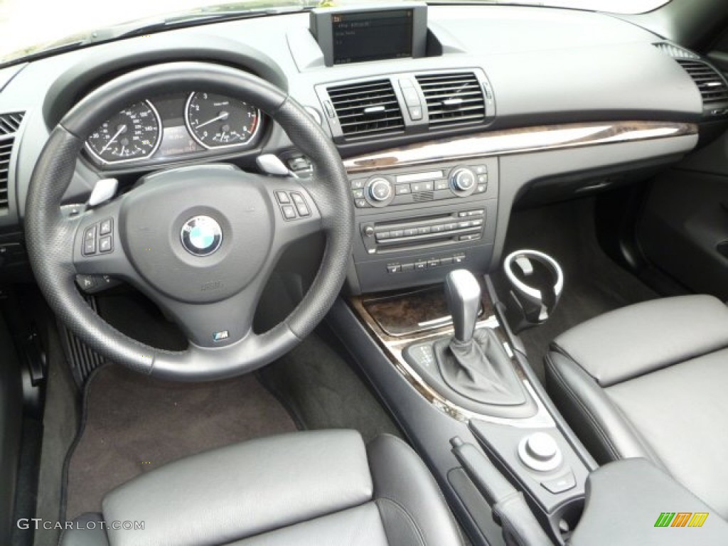2008 1 Series 135i Convertible - Jet Black / Black photo #9