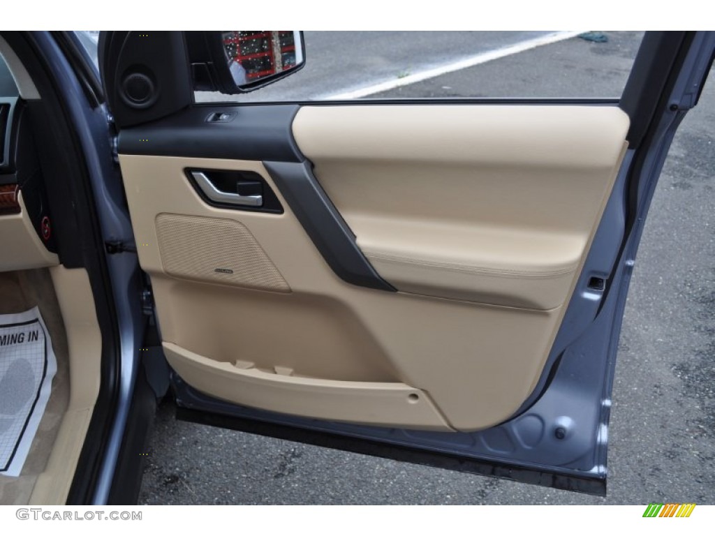 2008 Land Rover LR2 HSE Alpaca Beige Door Panel Photo #54172957