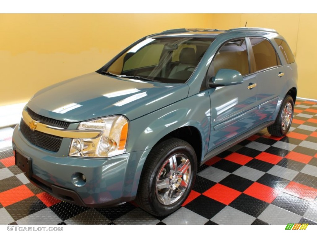 Golden Teal Metallic 2008 Chevrolet Equinox LTZ AWD Exterior Photo #54173542