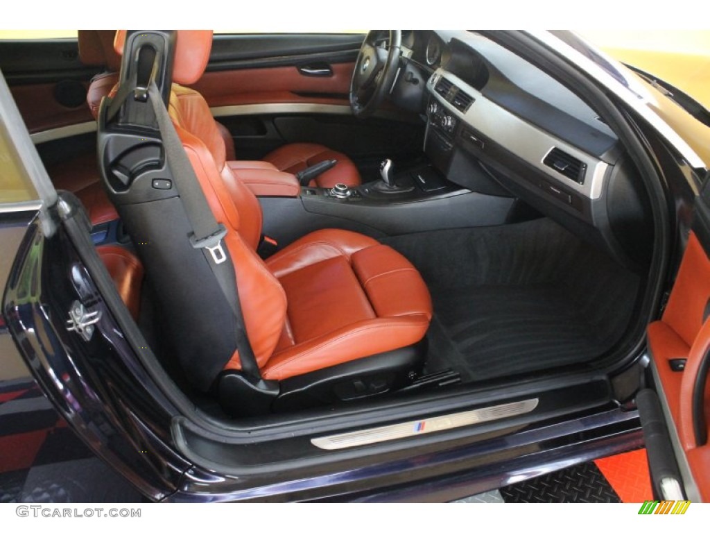 Fox Red Novillo Interior 2010 BMW M3 Convertible Photo #54173875