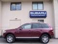 2008 Cranberry Red Metallic Volkswagen Touareg 2 VR6  photo #6