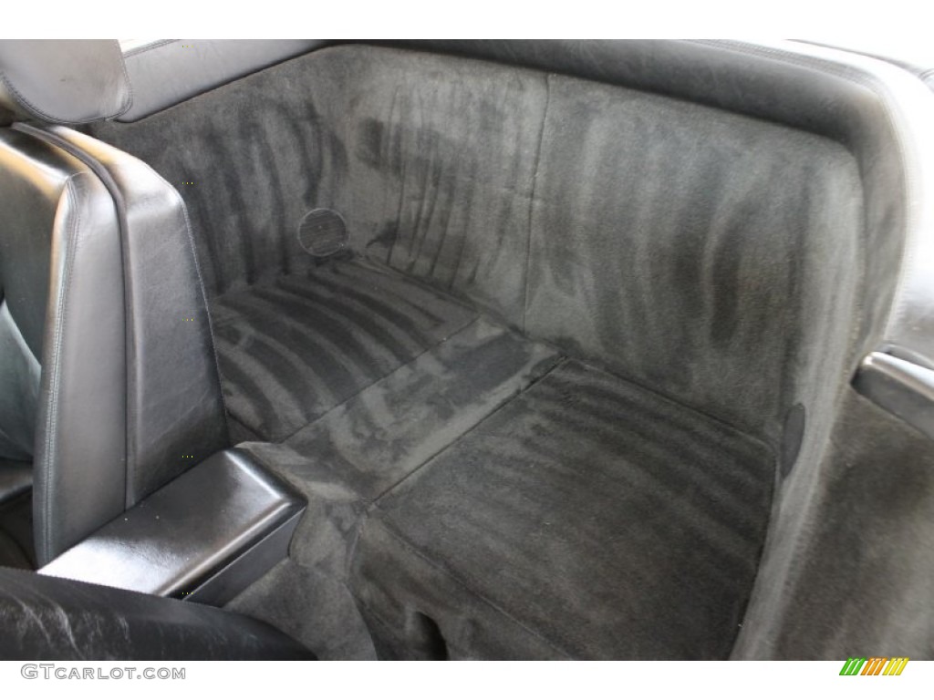 Black Interior 2002 Mercedes-Benz SL 500 Roadster Photo #54175624