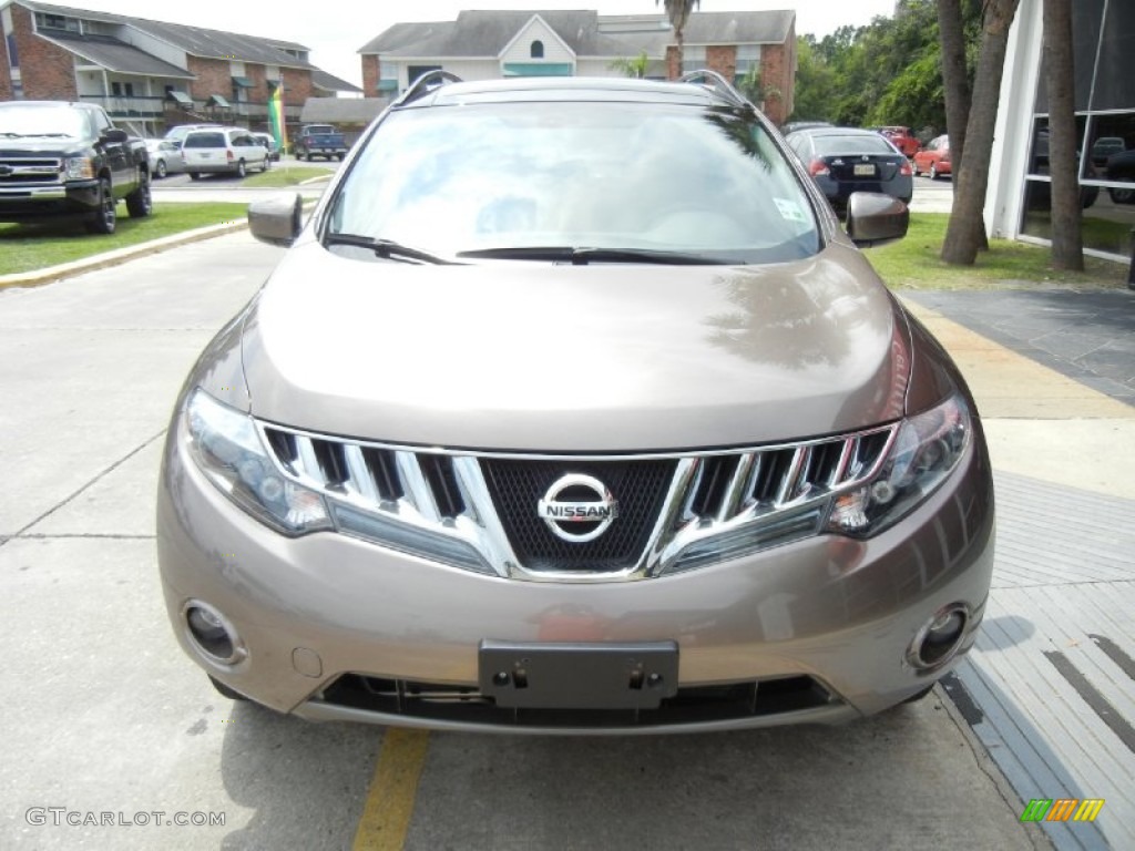 2009 Murano SL - Tinted Bronze Metallic / Black photo #2