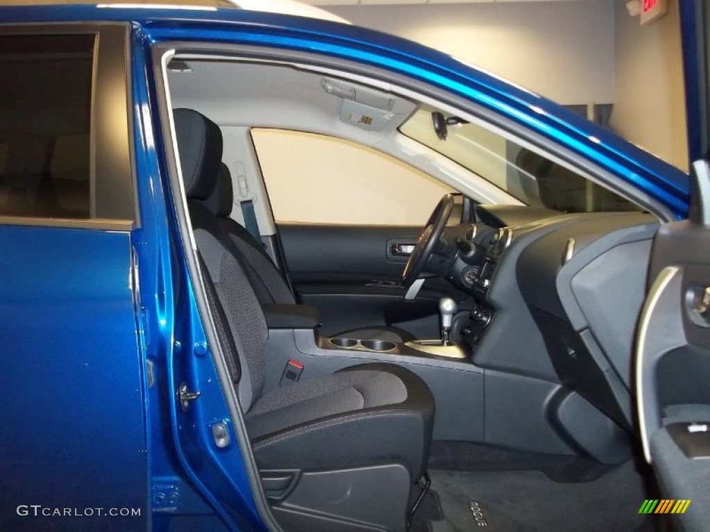 2011 Rogue SV AWD - Indigo Blue Metallic / Gray photo #12