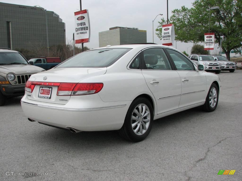 2008 Powder White Pearl Hyundai Azera Limited 5389053 Photo 6