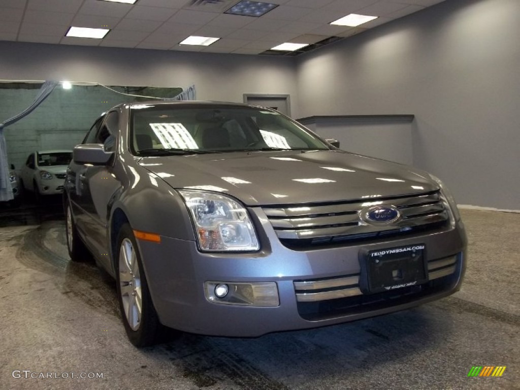2007 Fusion SEL - Tungsten Grey Metallic / Light Stone photo #1