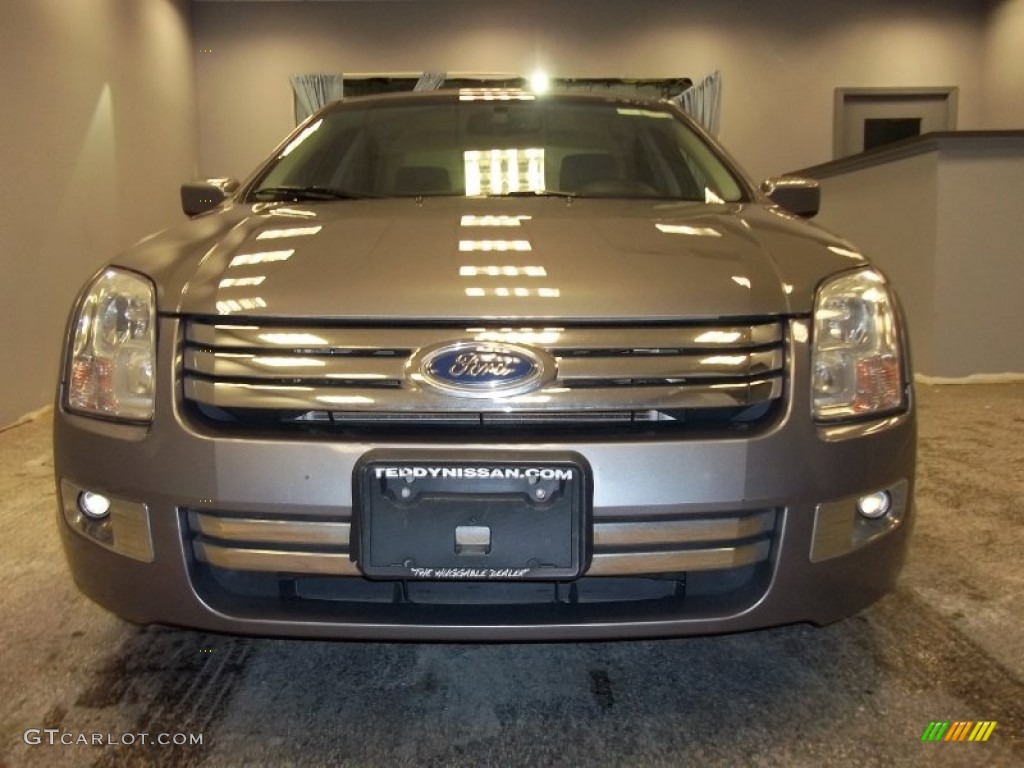 2007 Fusion SEL - Tungsten Grey Metallic / Light Stone photo #2