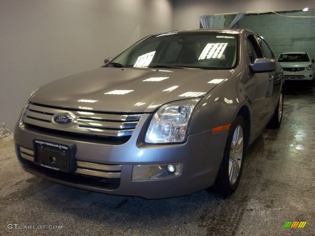 2007 Fusion SEL - Tungsten Grey Metallic / Light Stone photo #3
