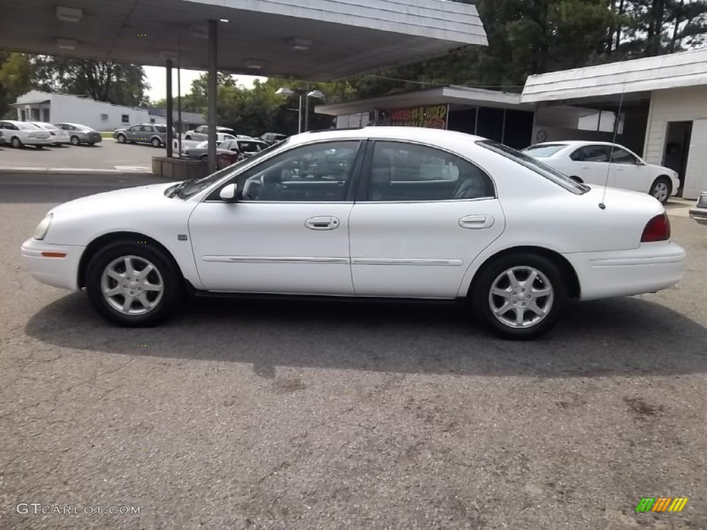 2000 Sable LS Premium Sedan - Vibrant White / Medium Graphite photo #6