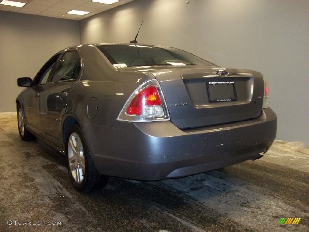 2007 Fusion SEL - Tungsten Grey Metallic / Light Stone photo #5