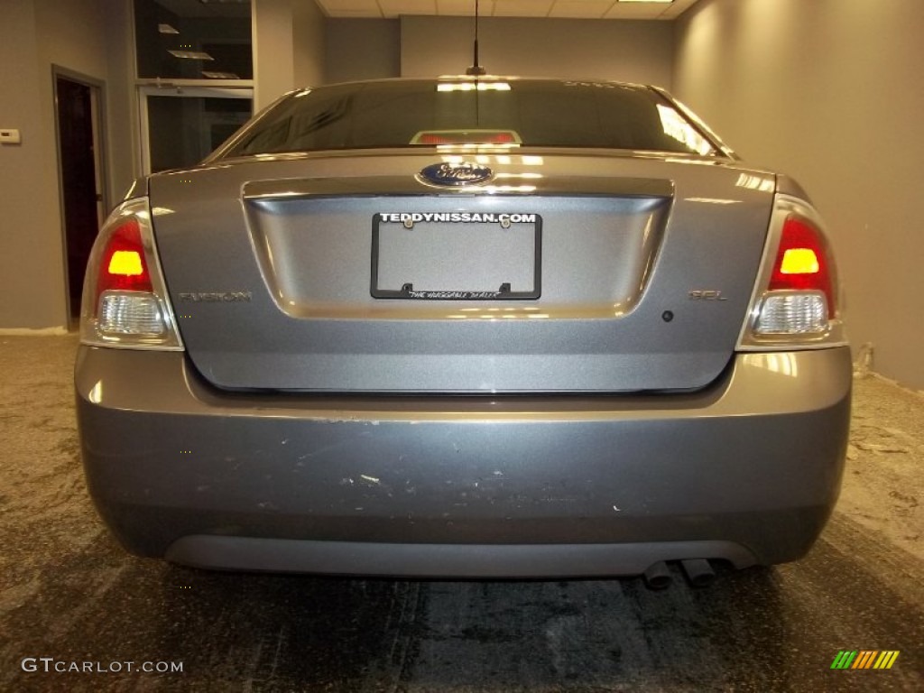 2007 Fusion SEL - Tungsten Grey Metallic / Light Stone photo #6