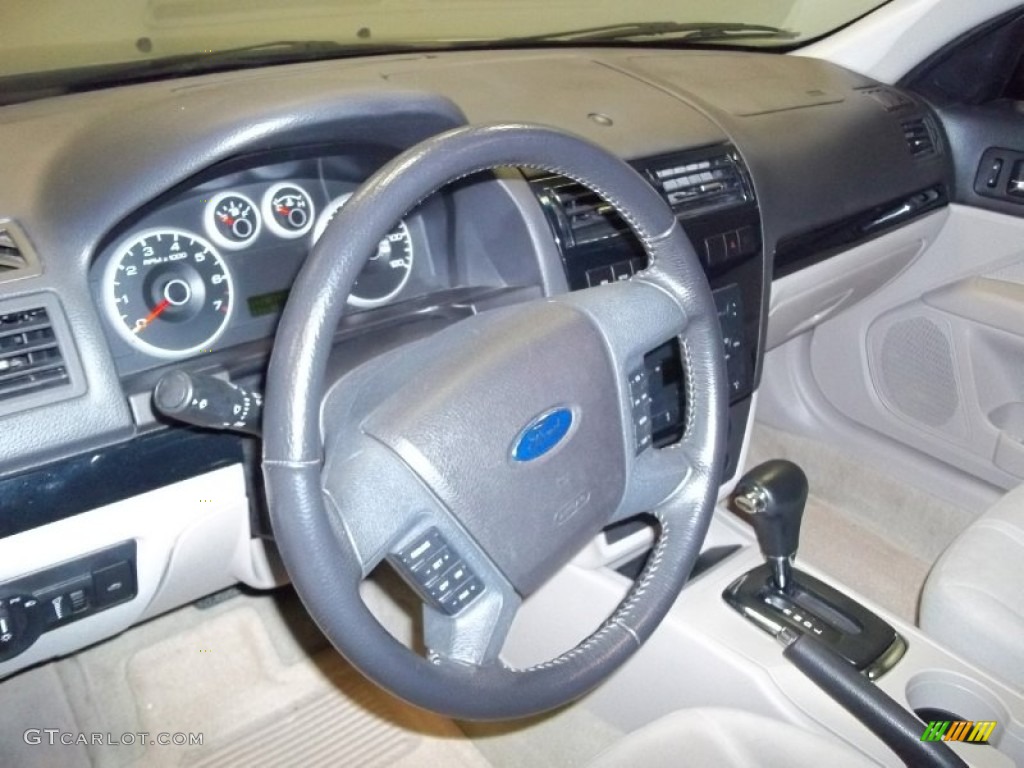 2007 Fusion SEL - Tungsten Grey Metallic / Light Stone photo #15