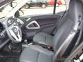  2011 fortwo passion coupe Black Leather Interior