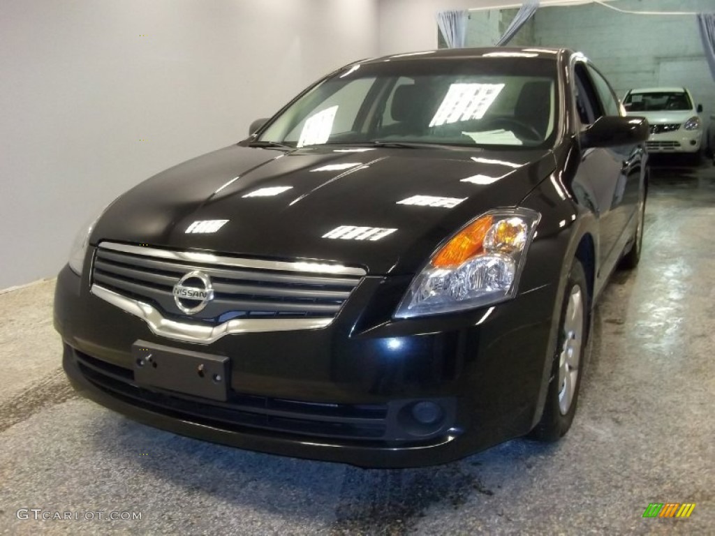 2011 Rogue S AWD - Wicked Black / Black photo #4