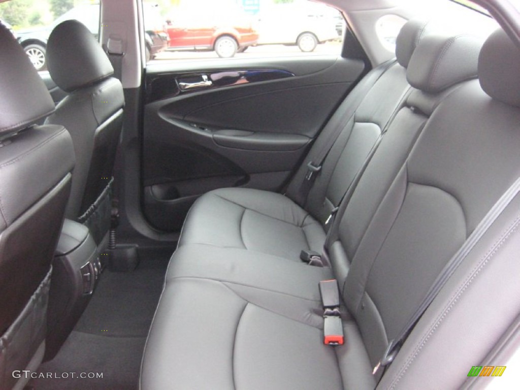 Black Interior 2012 Hyundai Sonata Limited Photo #54178606