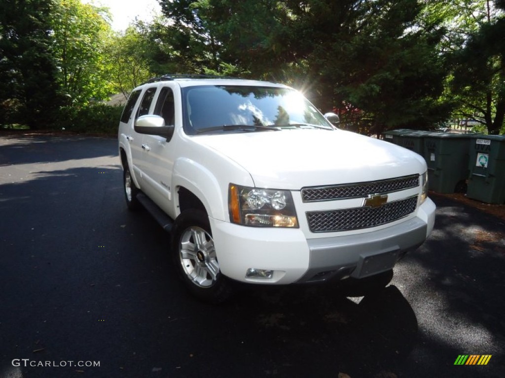 2007 Tahoe Z71 4x4 - Summit White / Ebony photo #1