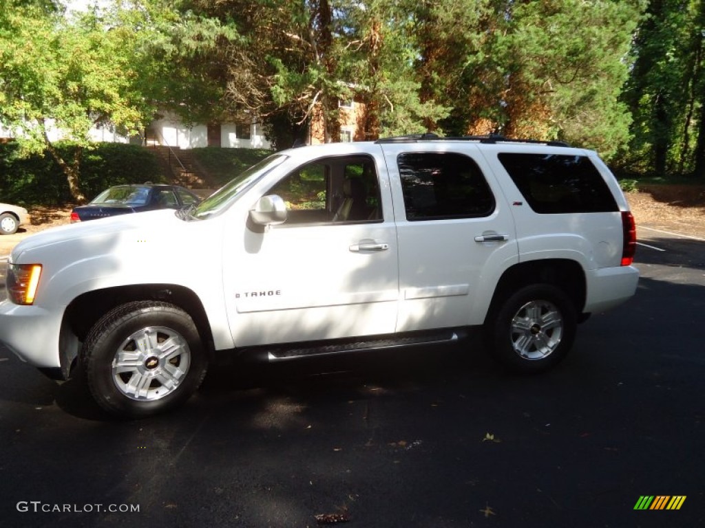 2007 Tahoe Z71 4x4 - Summit White / Ebony photo #4