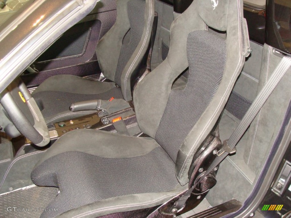 Black Interior 2009 Ferrari F430 16M Scuderia Spider Photo #54180157