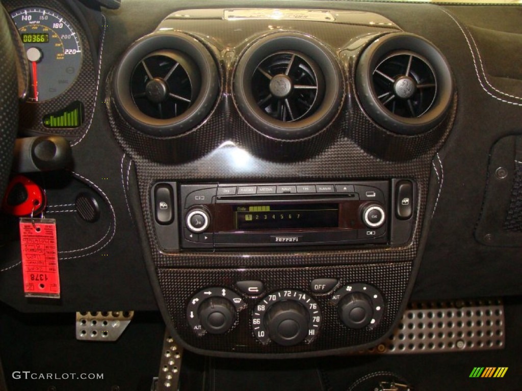 2009 F430 16M Scuderia Spider - Black / Black photo #23