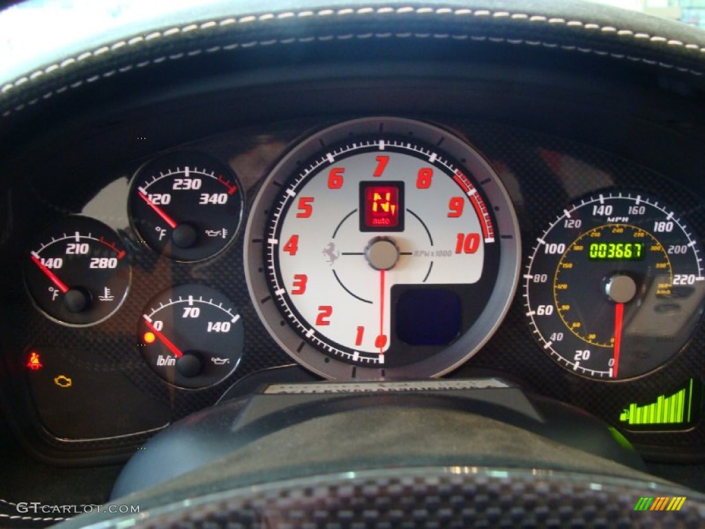 2009 Ferrari F430 16M Scuderia Spider Gauges Photo #54180229