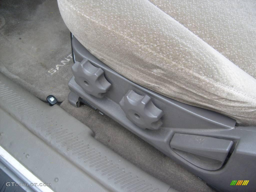 2004 Santa Fe GLS - Nordic White / Beige photo #15