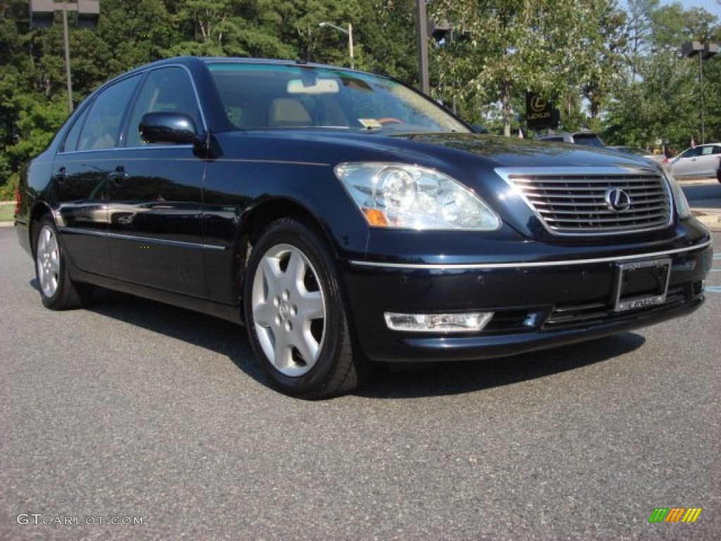 2004 LS 430 - Blue Onyx Pearl / Cashmere photo #1