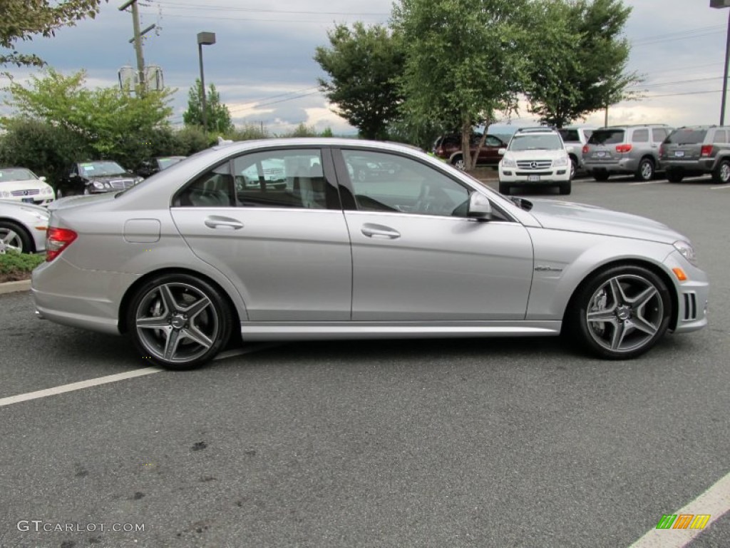 Iridium Silver Metallic 2009 Mercedes-Benz C 63 AMG Exterior Photo #54180994
