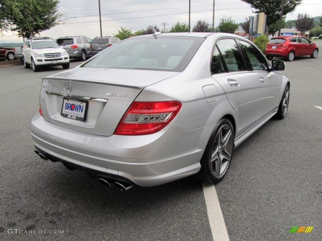 Iridium Silver Metallic 2009 Mercedes-Benz C 63 AMG Exterior Photo #54181003