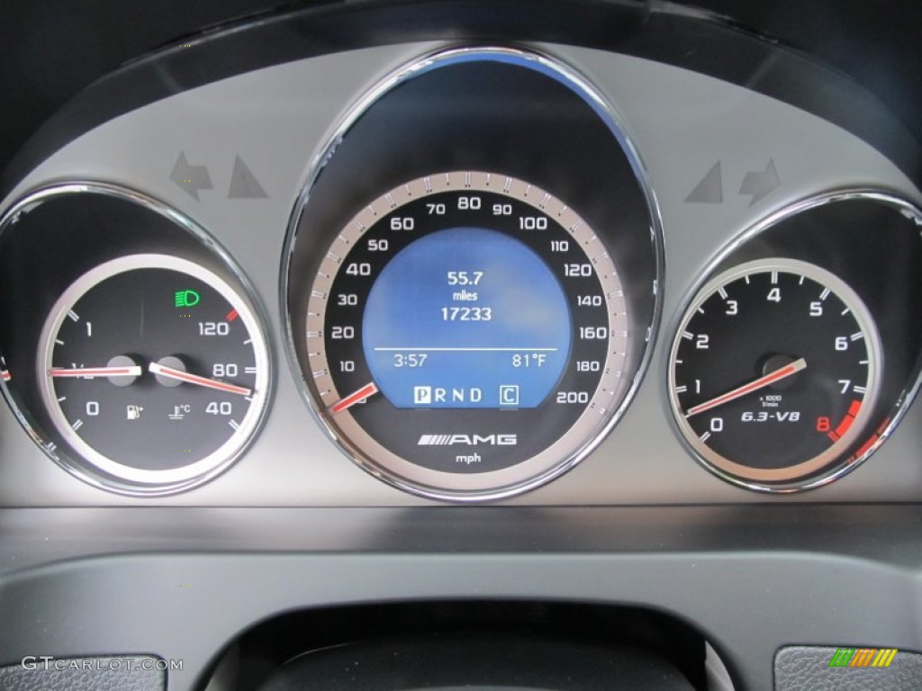 2009 Mercedes-Benz C 63 AMG Gauges Photo #54181054