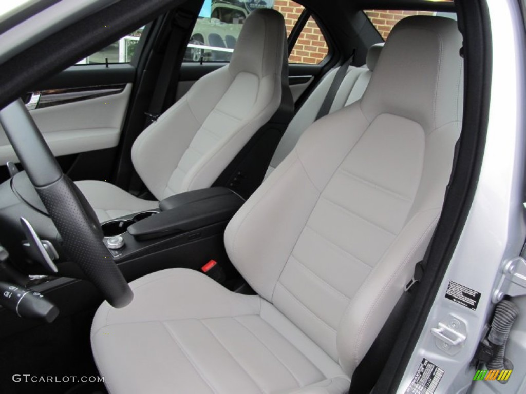 Grey/Black Interior 2009 Mercedes-Benz C 63 AMG Photo #54181075