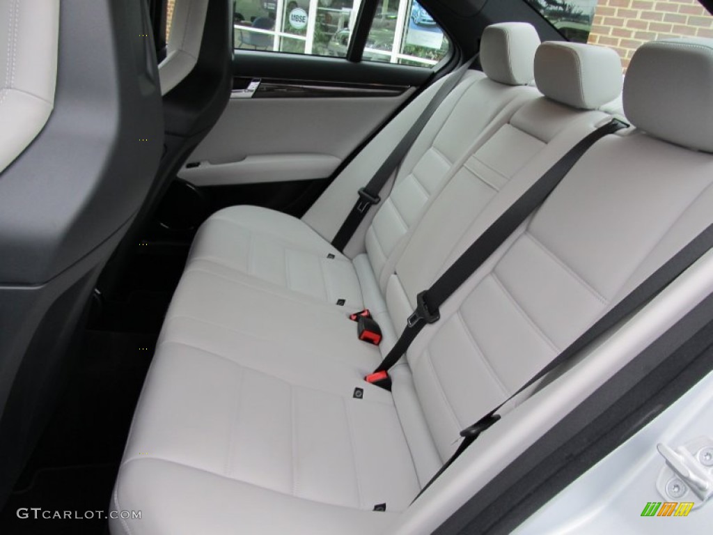 Grey/Black Interior 2009 Mercedes-Benz C 63 AMG Photo #54181085