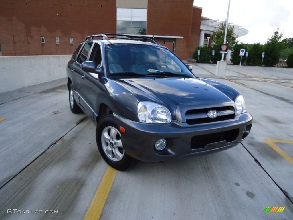 2006 Santa Fe GLS - Steel Blue / Gray photo #1