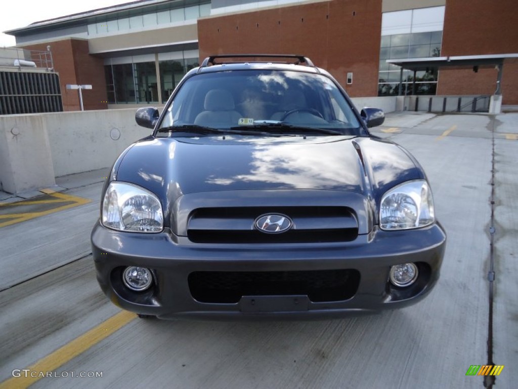 2006 Santa Fe GLS - Steel Blue / Gray photo #2