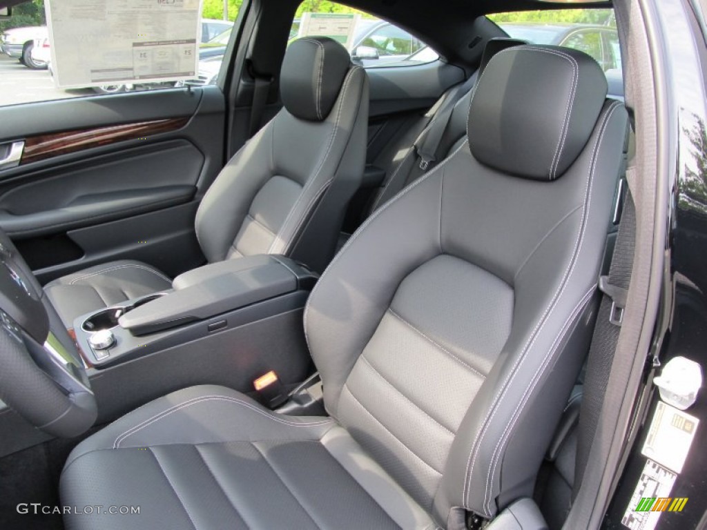 Black Interior 2012 Mercedes-Benz C 250 Coupe Photo #54181735