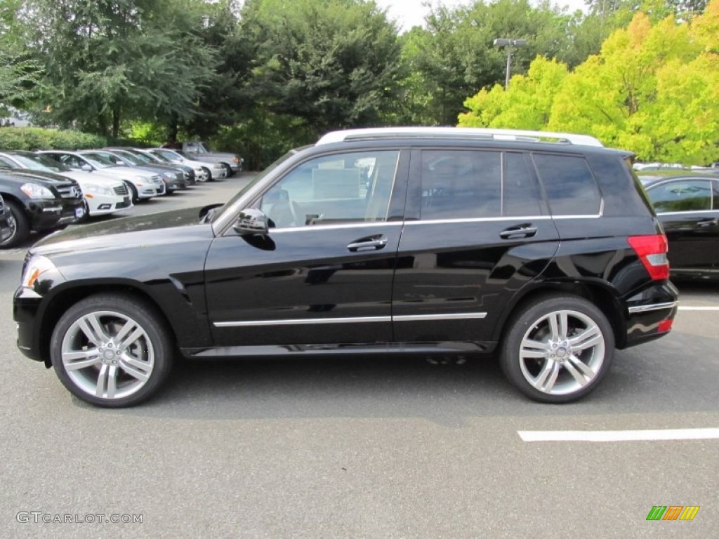 Black 2012 Mercedes-Benz GLK 350 4Matic Exterior Photo #54181778