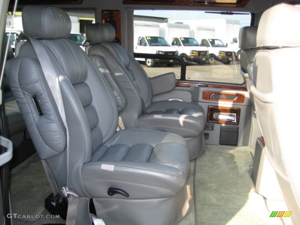Medium Graphite Interior 2000 Ford E Series Van E150 Passenger Conversion Photo #54181933