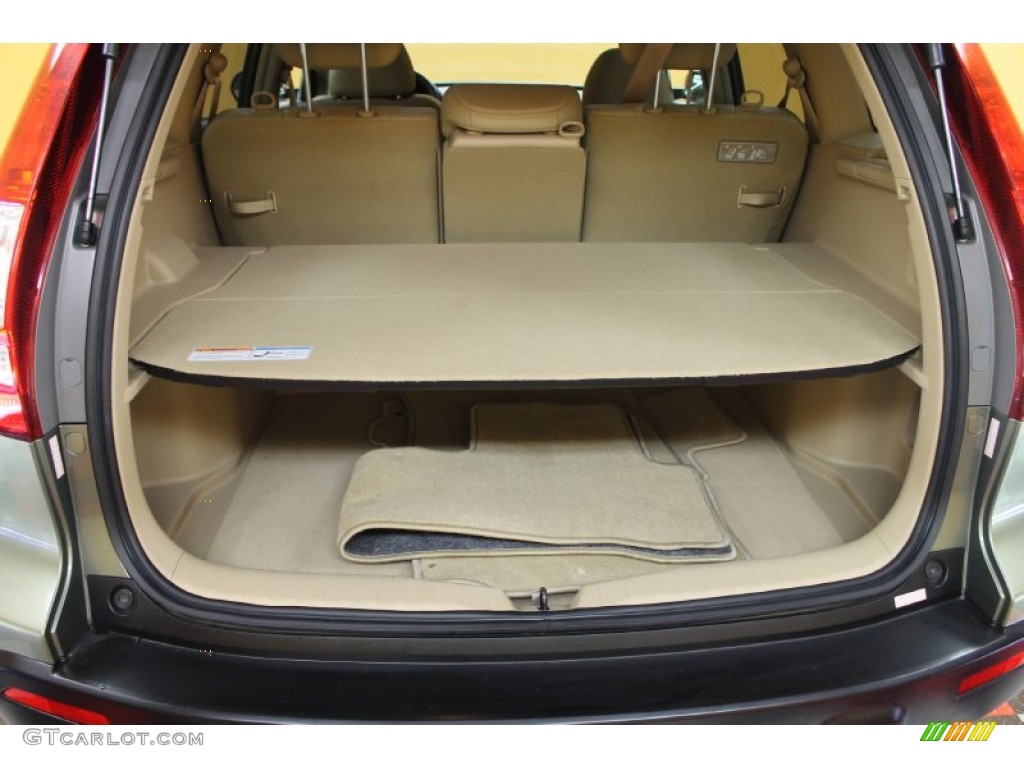 2008 CR-V EX-L 4WD - Green Tea Metallic / Ivory photo #13