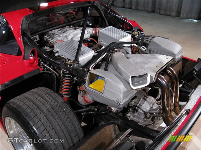 1991 Ferrari F40 Standard F40 Model 2.9L Turbocharged DOHC 32V V8 Engine Photo #541824