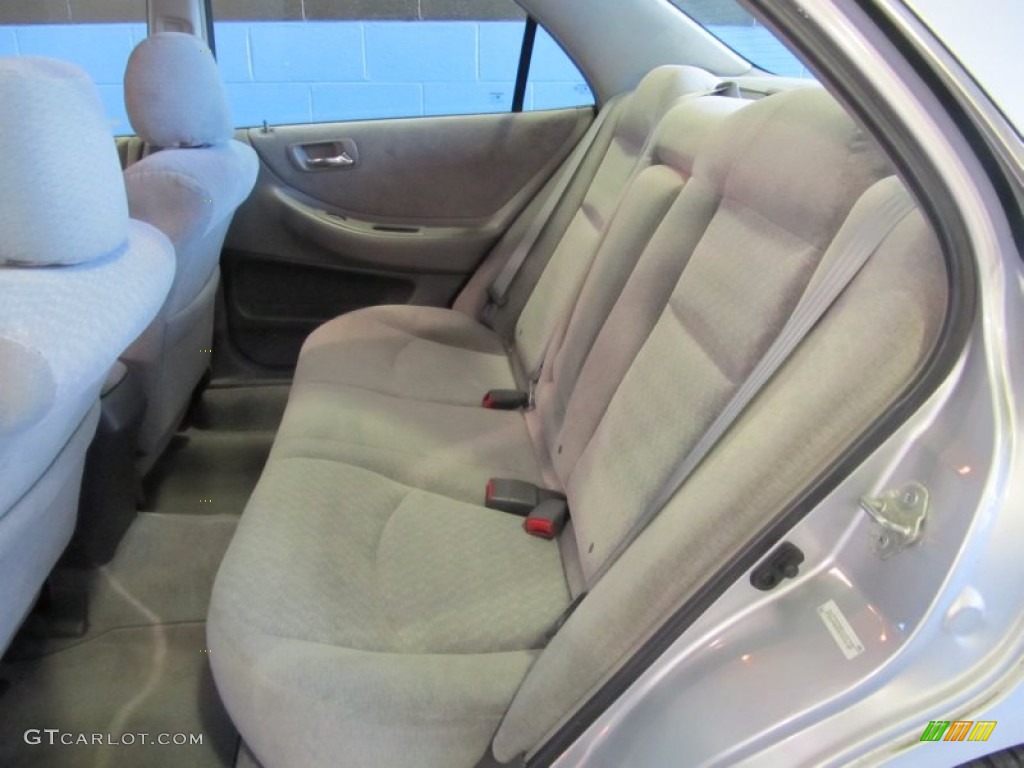 Quartz Gray Interior 2002 Honda Accord LX Sedan Photo #54184057