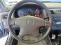 Quartz Gray 2002 Honda Accord LX Sedan Steering Wheel