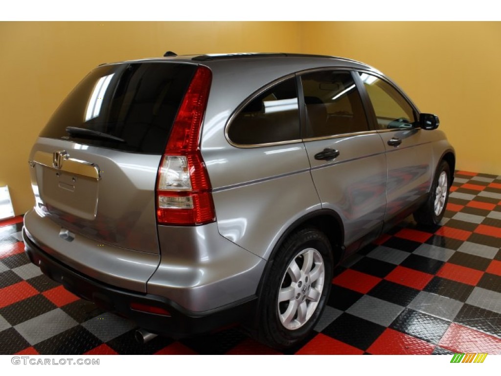 2008 CR-V EX 4WD - Whistler Silver Metallic / Gray photo #4