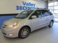 2008 Silver Shadow Pearl Toyota Sienna XLE  photo #1