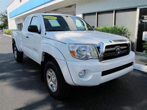 2007 Toyota Tacoma V6 SR5 PreRunner Access Cab Data, Info and Specs