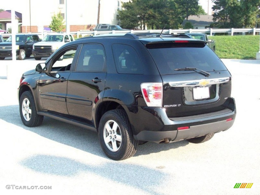 2008 Equinox LT AWD - Black / Dark Gray photo #2