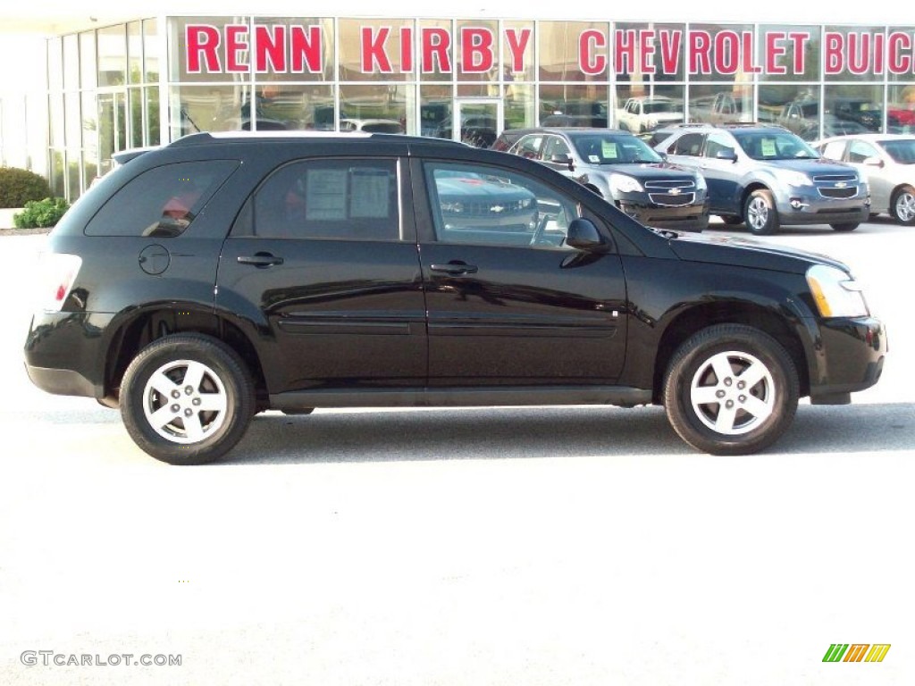 2008 Equinox LT AWD - Black / Dark Gray photo #3