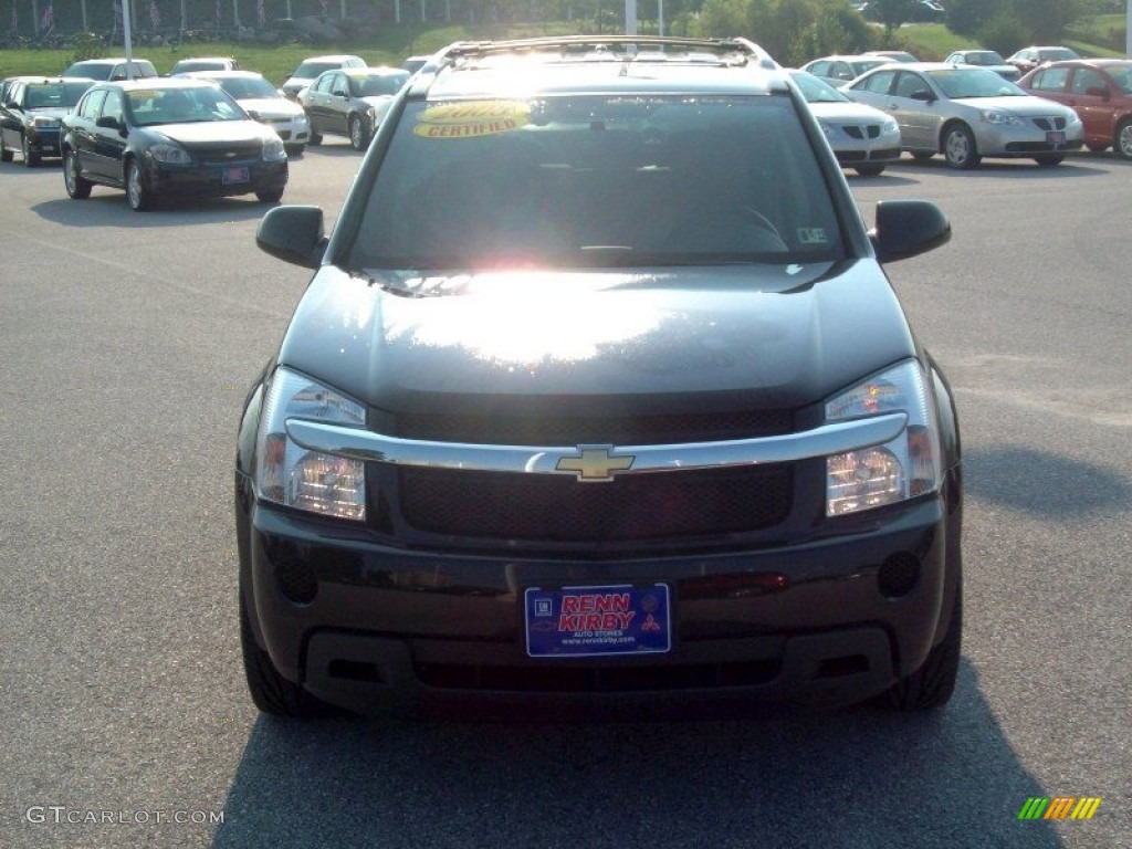 2008 Equinox LT AWD - Black / Dark Gray photo #14