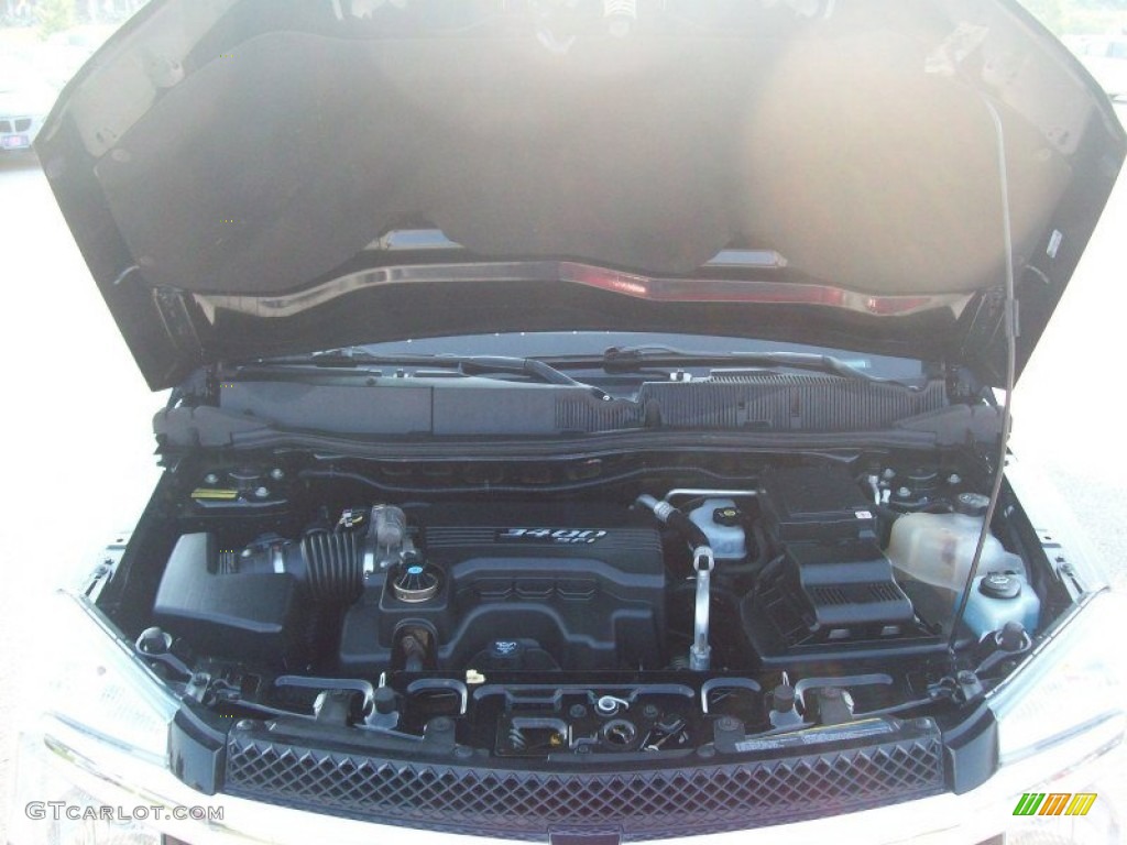 2008 Equinox LT AWD - Black / Dark Gray photo #15