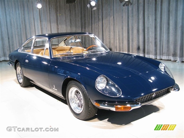 1969 365 GT 2+2  - Blue / Tan photo #3