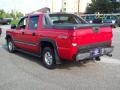 2005 Victory Red Chevrolet Avalanche LS 4x4  photo #2